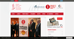 Desktop Screenshot of cuinacatalana.eu